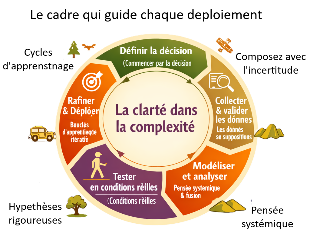 GeoClarET Clarity in Complexity Lifecycle Diagram